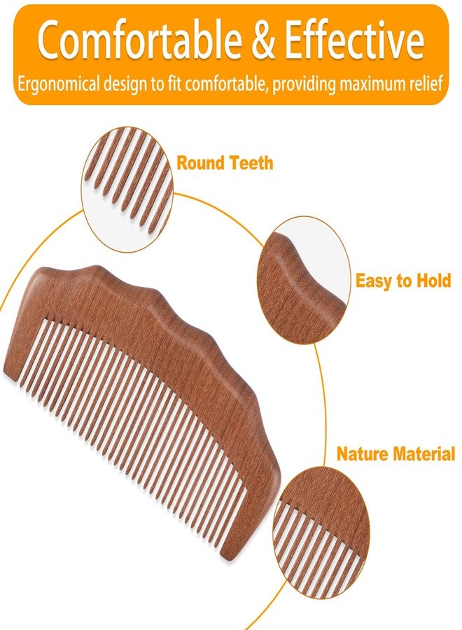 NICECRAFT Wooden Labor Comb for Women, Labor and Delivery Essentials for Pregnant Women, Natural Birthing Comb Baby Shower Gifts with Cloth Bag - Image 3